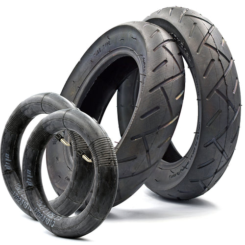 10 x 2.125 Electric Scooter Tyre & Inner Tube Set (Multiple Options)