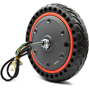 350W 36v 8.5 Inch Motor Wheel Replacement With Solid Tyre