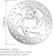 120mm Disc With 6 Screw Holes