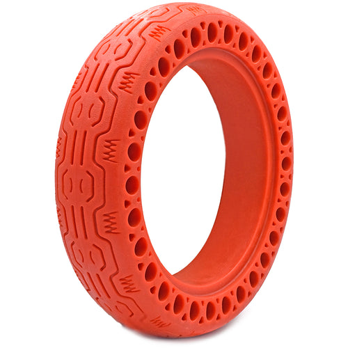Honeycomb Solid Rubber Tire - Black or Red